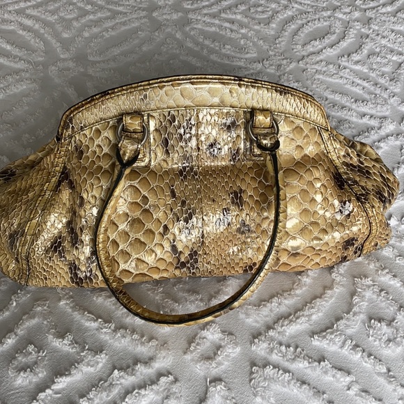 Vintage Cole Haan "Snakeskin" handbag - Picture 5 of 14